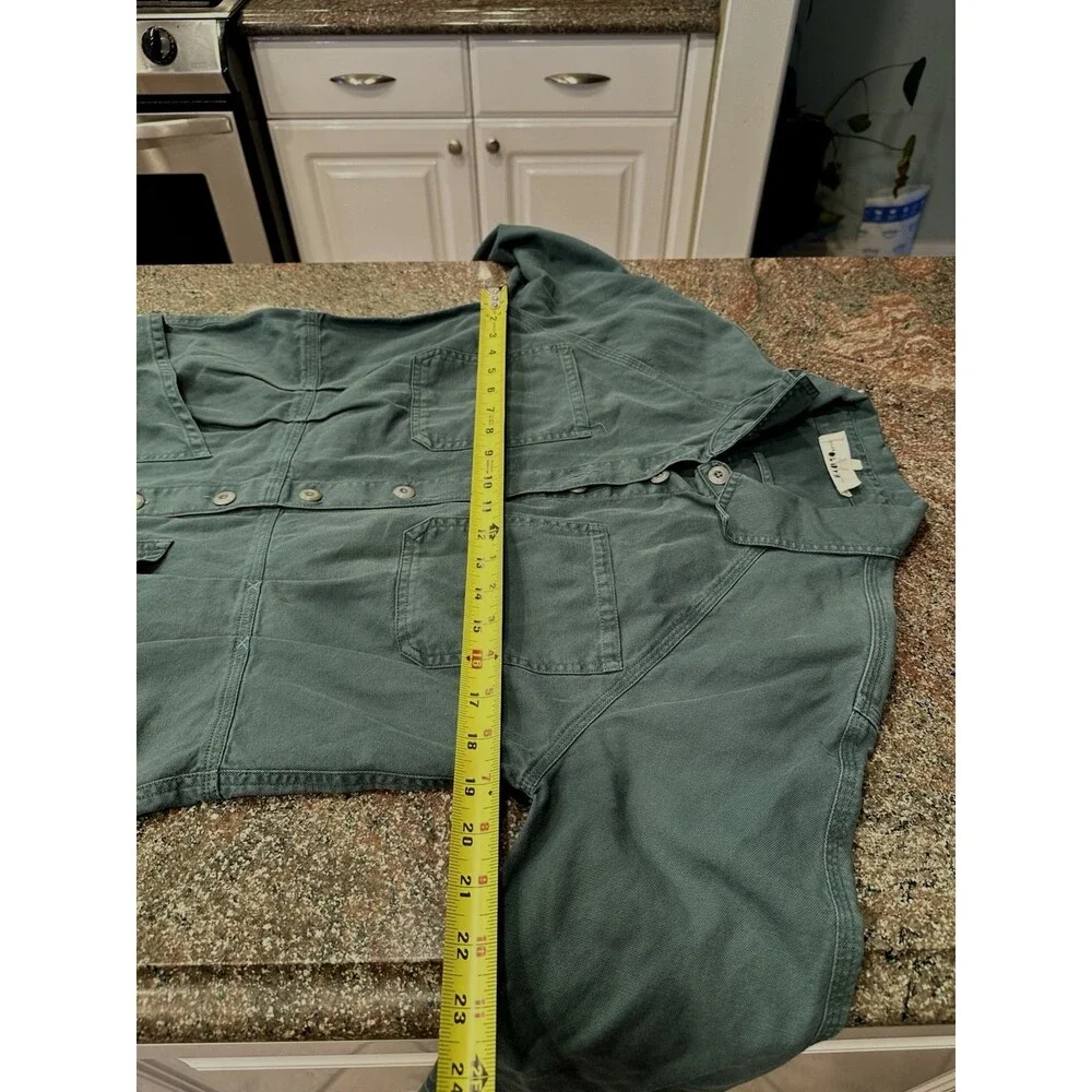 The‎ Great Olive  Vintage Style Cover Alls Jumpsuit Size 1  olive  belt